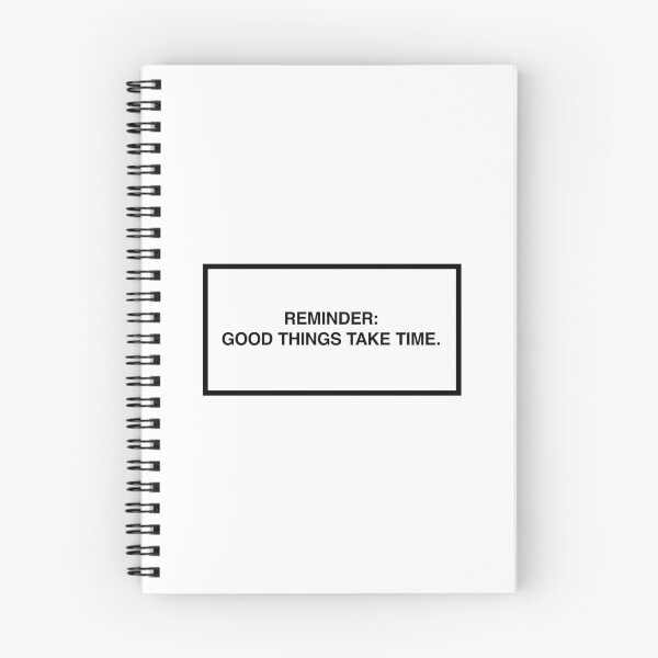 Item preview, Reminder: Good things take time. designed and sold by lumographica.