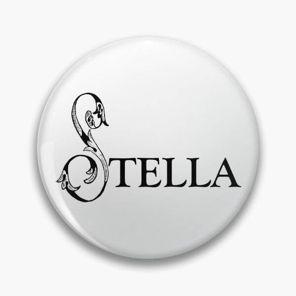 Item preview, Stella name with an antique monogram S designed and sold by Vintage-TM.