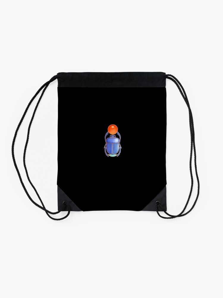 Alternate view of Scarab Drawstring Bag