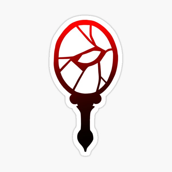 Item preview, Vampire: The Masquerade Clan Malkavian Gradient Red Symbol designed and sold by eli3-ot.