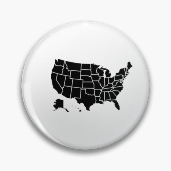 Item preview, usa map country by states  designed and sold by rashadat.