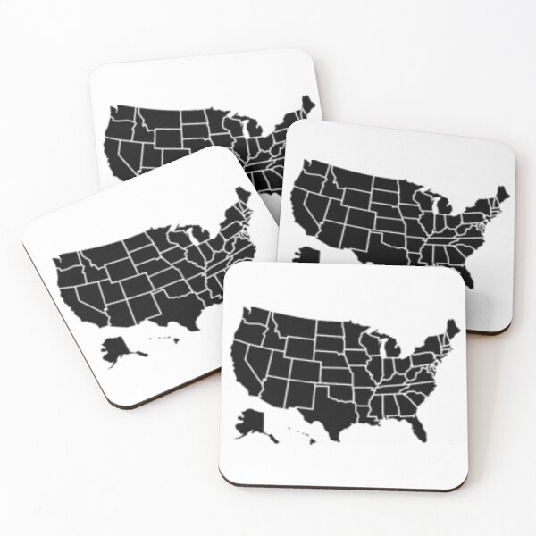 Item preview, usa map country by states  designed and sold by rashadat.
