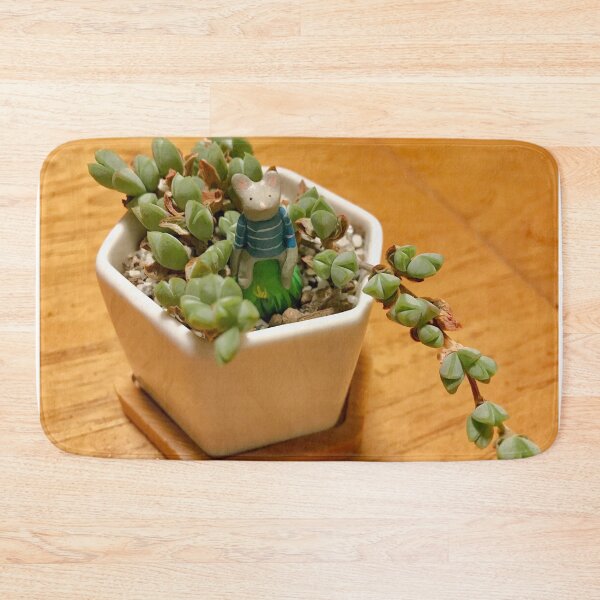 Item preview, Mouse Sitting on Succulent - Artifact designed and sold by joejiing.