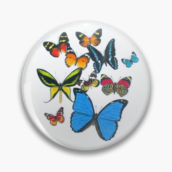 Item preview, Grouping of Colorful Butterflies designed and sold by amydaggett.