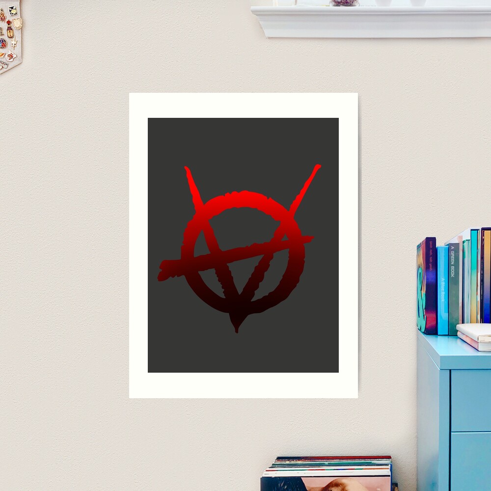 Vampire: The Masquerade Clan Brujah Gradient Red Symbol Art Board Print  for Sale by eli3-ot