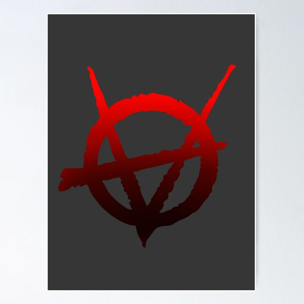 Vampire: The Masquerade Clan Brujah Gradient Red Symbol Art Board Print  for Sale by eli3-ot