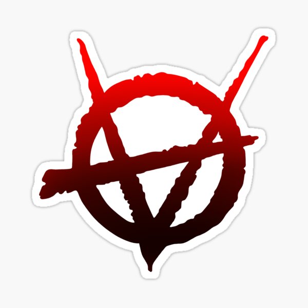 Item preview, Vampire: The Masquerade Clan Brujah Gradient Red Symbol designed and sold by eli3-ot.
