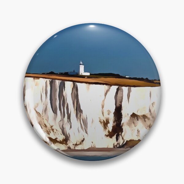 Item preview, White Cliffs of Dover (Painting) designed and sold by cmphotographs.