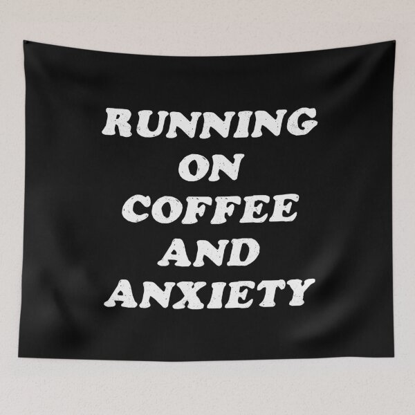 Item preview, Coffee and Anxiety designed and sold by Me And The Moon.
