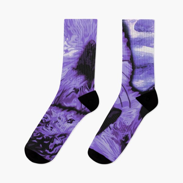 Item preview, Purple painted Sea Otter art designed and sold by Jennifer Stedman.