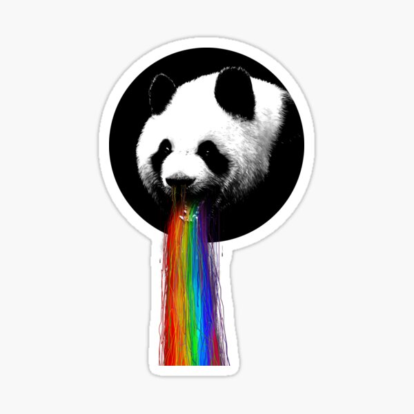 Pandalicious Sticker