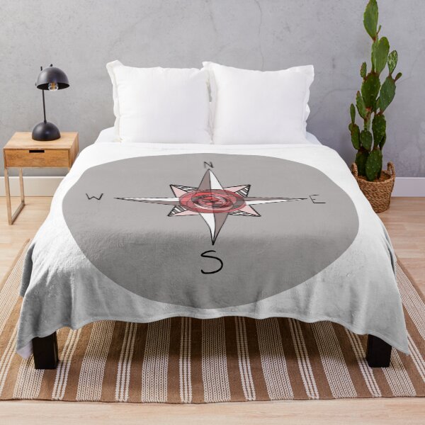 Item preview, Compass Rose With Rose designed and sold by hmarie5.