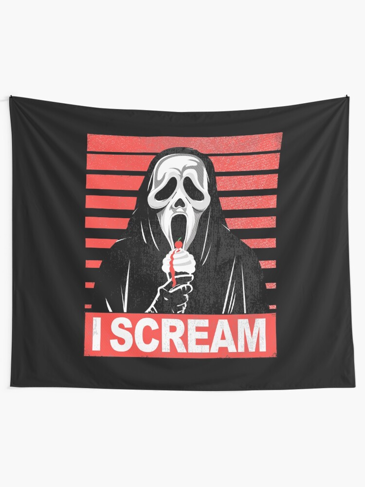 "I Scream..." Tapestry for Sale by Redbubble