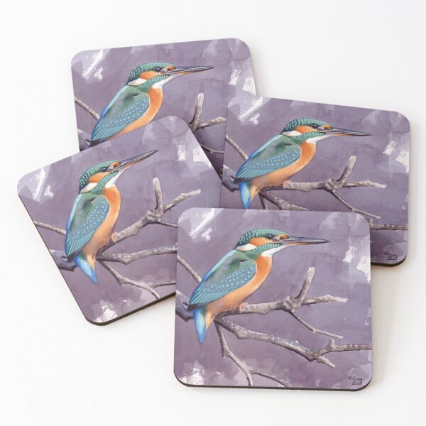Item preview, Common Kingfisher designed and sold by kokayart.