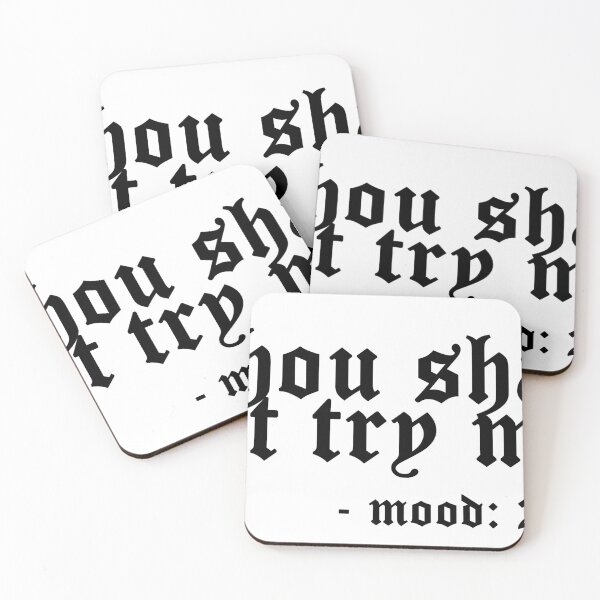 Item preview, Thou shall not try me designed and sold by Profashionall.