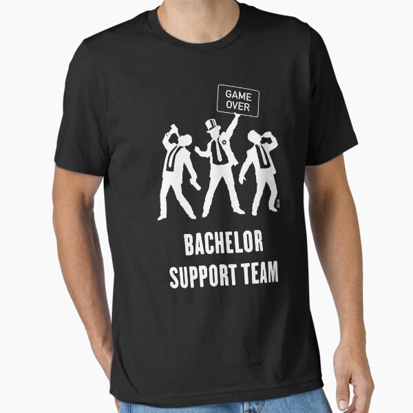 Item preview, Game Over – Bachelor Support Team (Stag Party / White) designed and sold by MrFaulbaum.