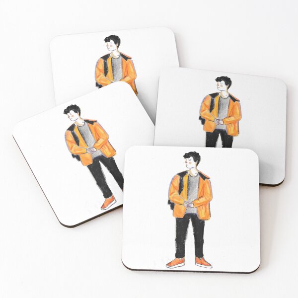 Item preview, Orange Jacket Boy Design designed and sold by mollyandrwws.