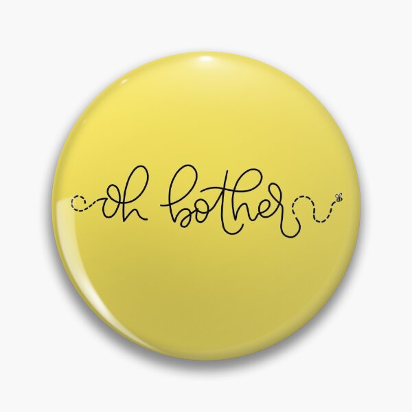 Item preview, Oh Bother - Black & White designed and sold by cheekymare.