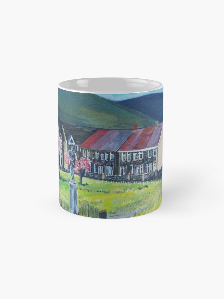Alternate view of Acrylic Painting of The daisy park Mug