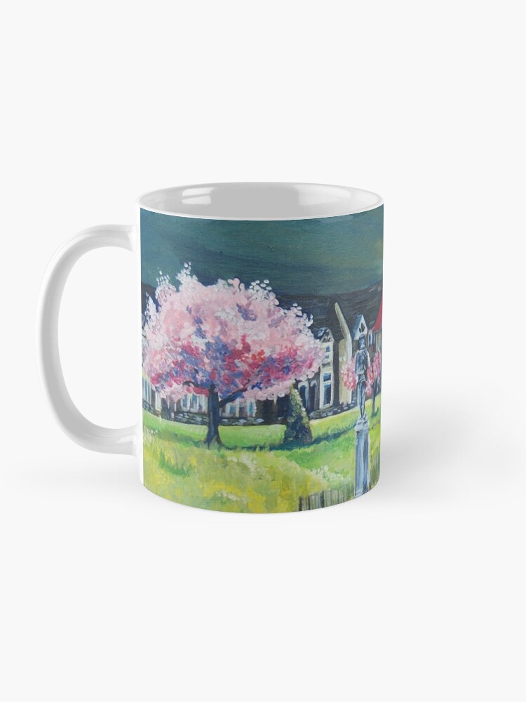 Alternate view of Acrylic Painting of The daisy park Mug