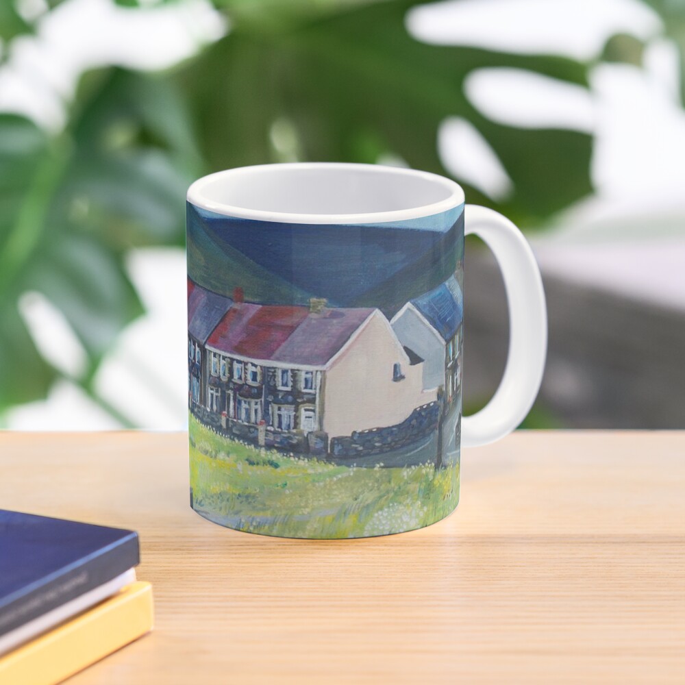 Acrylic Painting of The daisy park Mug