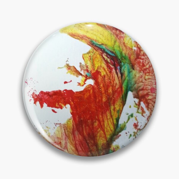 Item preview, Iris tempera on paper floral painting designed and sold by artdude.