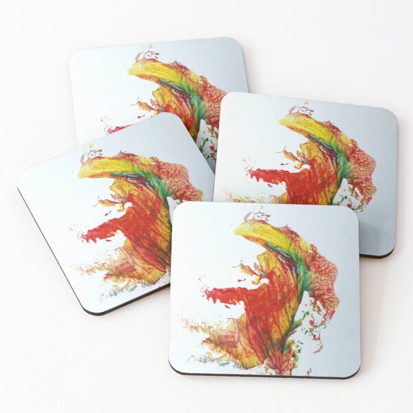 Item preview, Iris tempera on paper floral painting designed and sold by artdude.