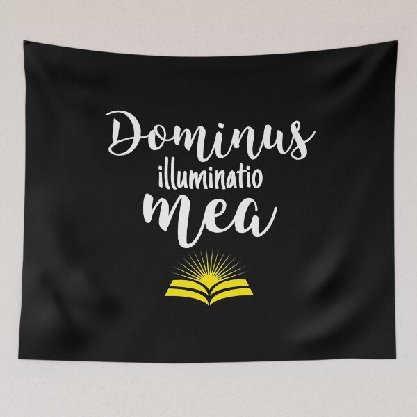 Item preview, Dominus Illuminatio Mea - The Lord Is My Light - Psalm 27  product designed and sold by jakehughes2015.