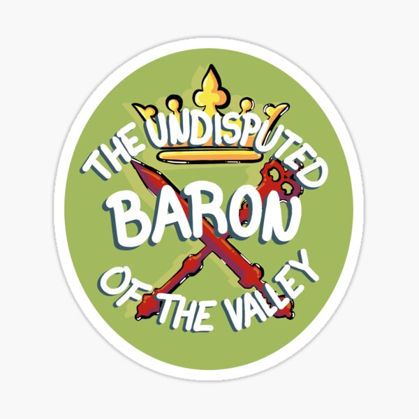Vampire: The Masquerade LA by Night Baron of the Valley Sticker