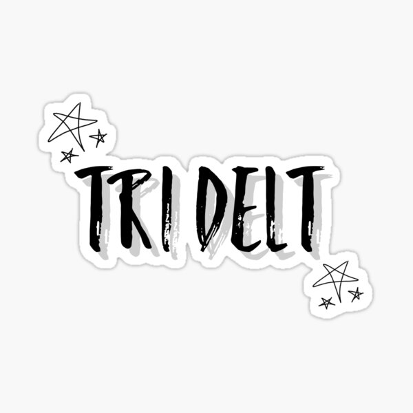 tri delt Sticker