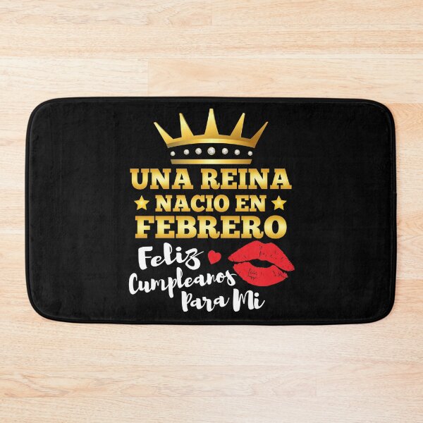 Item preview, Una Reina Nacio En Febrero Regalo Cumpleanos Febrero Queen Birthday Gift designed and sold by NUMAcreations.
