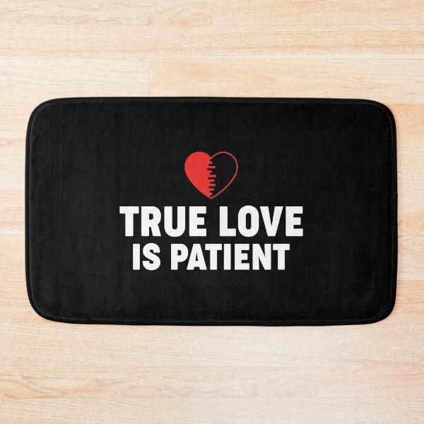 Item preview, True Love Is Patient Purity Celibacy design designed and sold by jakehughes2015.