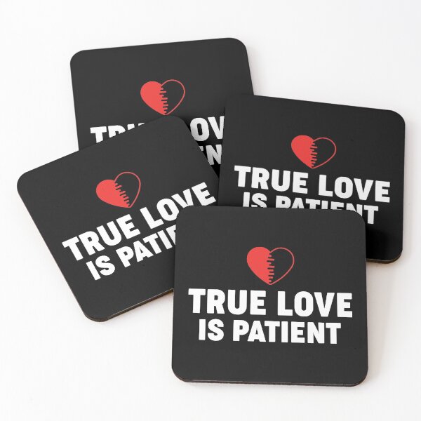 Item preview, True Love Is Patient Purity Celibacy design designed and sold by jakehughes2015.