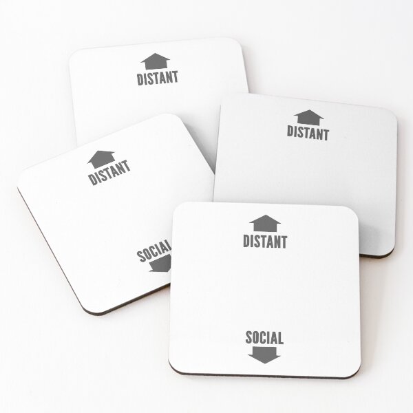 Item preview, Distant + Social designed and sold by Val Goretsky.
