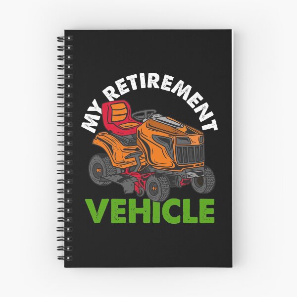 Item preview, My Retirement Vehicle - Lawn Mower T-Shirt designed and sold by biNutz.