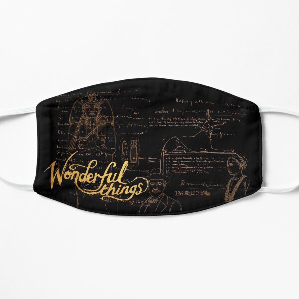 Wonderful Things - King Tut & Howard Carter (DARK) Mask Mask
