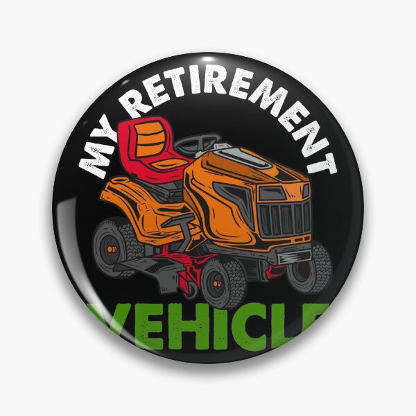 Item preview, My Retirement Vehicle - Lawn Mower T-Shirt designed and sold by biNutz.