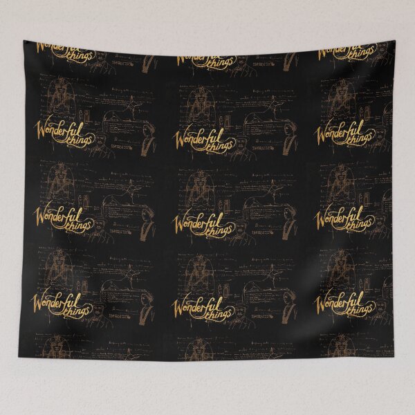 Item preview, Wonderful Things - King Tut & Howard Carter (DARK) designed and sold by Curtis Ryan Woodside Productions.