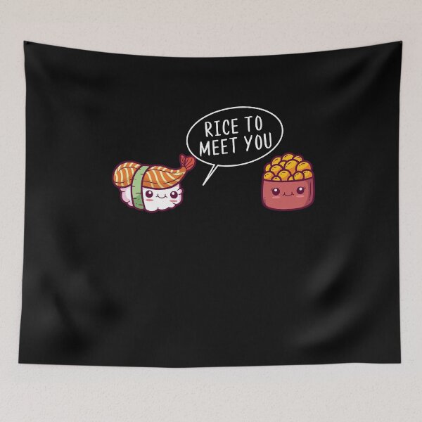 Item preview, Rice to meet you - sushi rice gift designed and sold by m-huppmann.