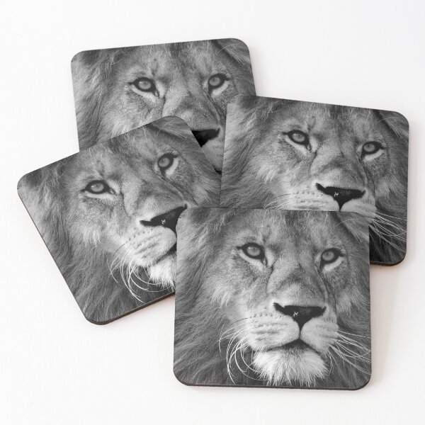 Item preview, Lion Predator Black And White designed and sold by asun5.