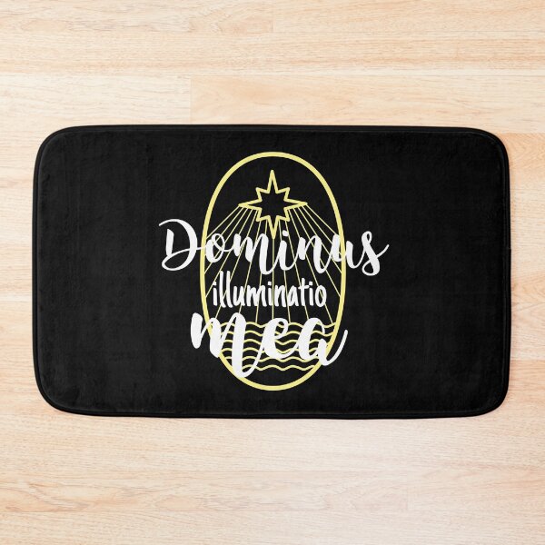 Item preview, Dominus Illuminatio Mea - The Lord Is My Light - Psalm 27  graphic designed and sold by jakehughes2015.