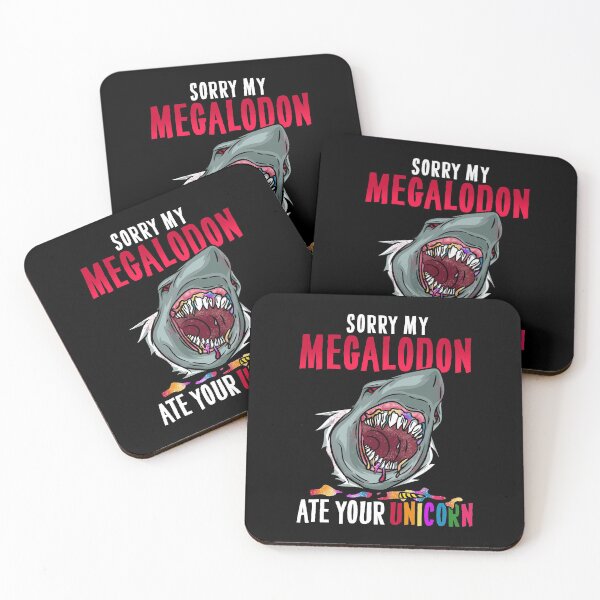 Item preview, Sorry my Megalodon Ate Your Unicorn T-Shirt designed and sold by biNutz.
