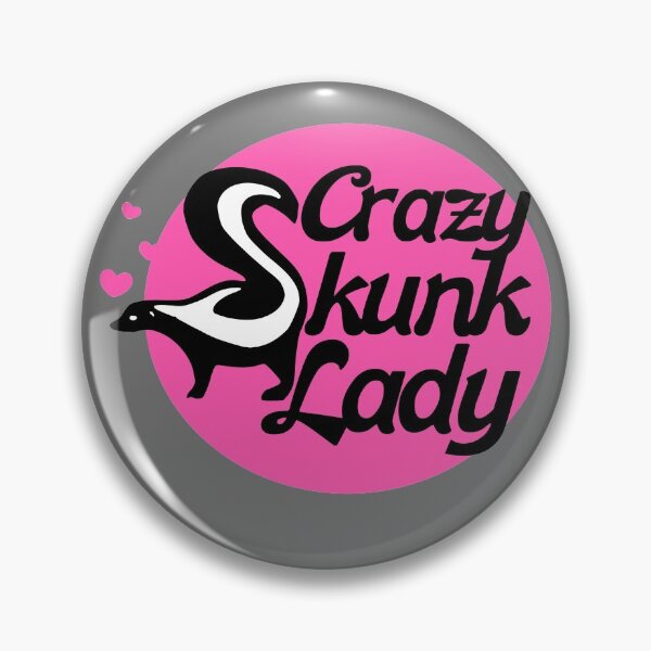 Item preview, Crazy SKUNK lady designed and sold by FrictionMaxxing.