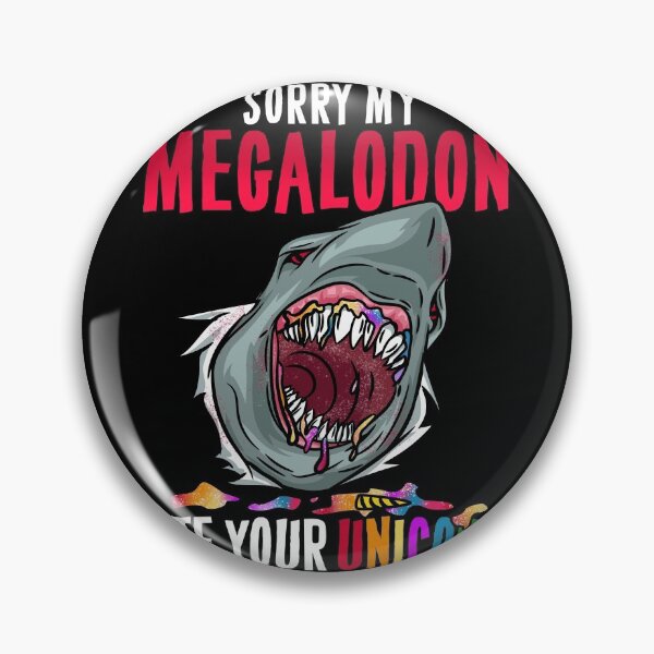 Item preview, Sorry my Megalodon Ate Your Unicorn T-Shirt designed and sold by biNutz.