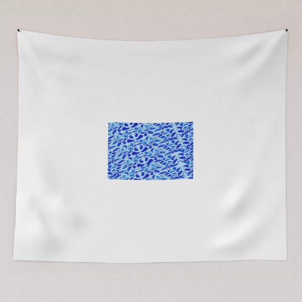 Item preview, BLUE FLORAL BANDANNA FACE MASK GIFT  designed and sold by alaechamlal.