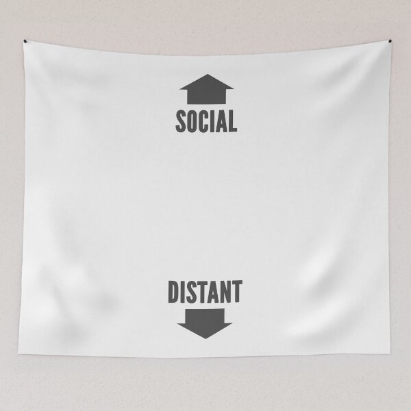 Item preview, Social + Distant designed and sold by Val Goretsky.