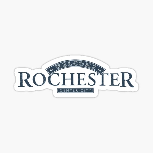 Welcome to Rochester Sticker