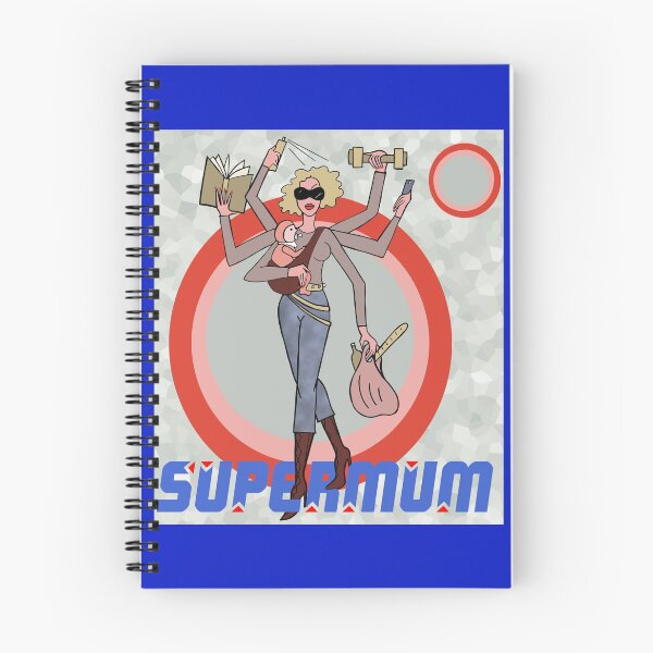 Item preview, Supermum cool mother illustration designed and sold by PG Illustration.