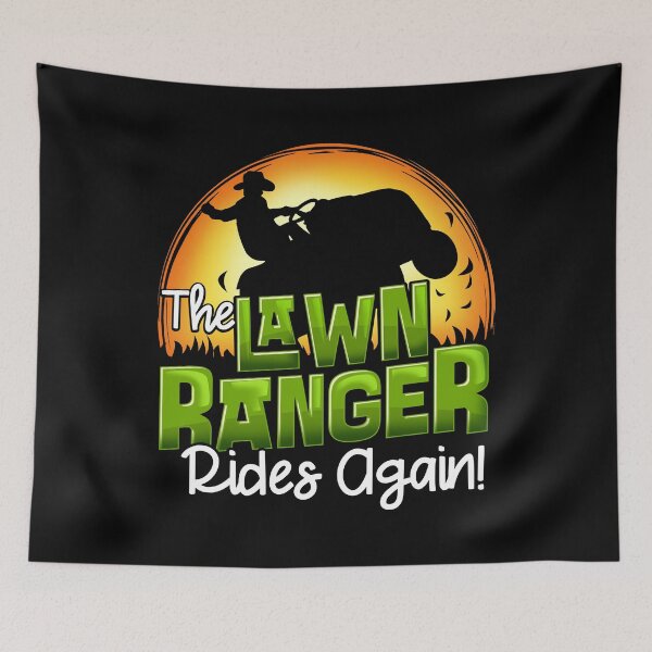 Item preview, The Lawn Ranger Rides Again - Mowing Tractor Shirt designed and sold by biNutz.