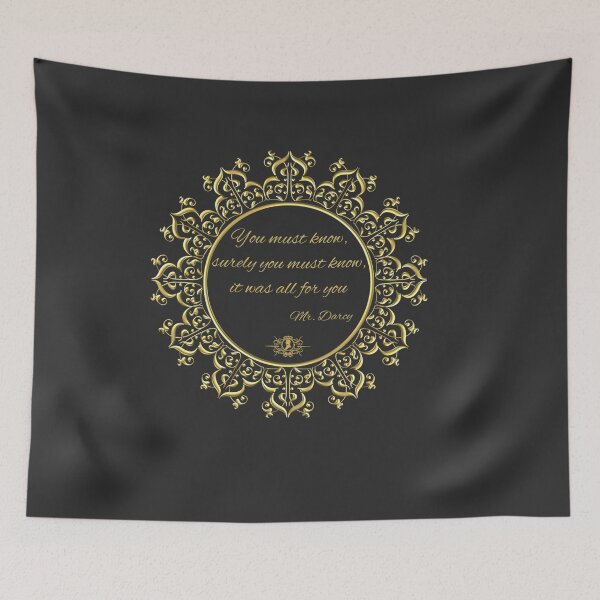 Item preview, Jane Austen Vintage Book Club Mr. Darcy & Lizzy Fans Literary Quotes Gifts designed and sold by TopTeeShop.